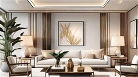 الديكور والإضاءة