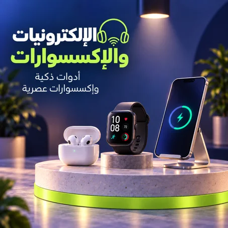 الإلكترونيات والإكسسوارات