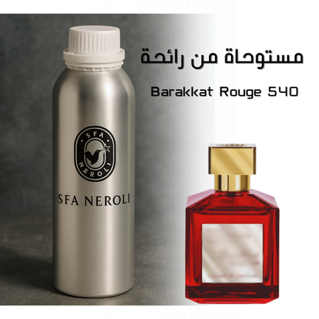 زيت عطري فاخر – مستوحى من رائحة Barakkat Rouge 540