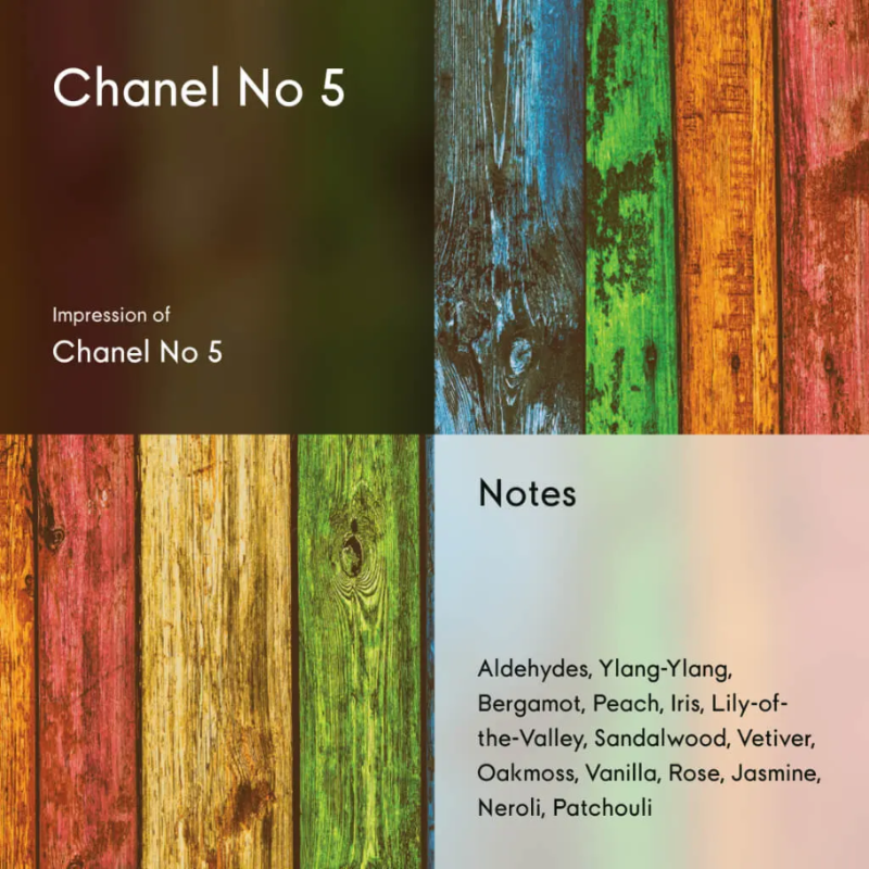 مستوحى من رائحة  زيت عطري Chanel No. 5