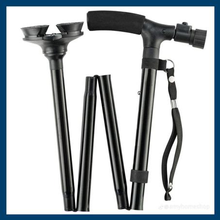 عكاز ذكي قابل لطي والتعديل