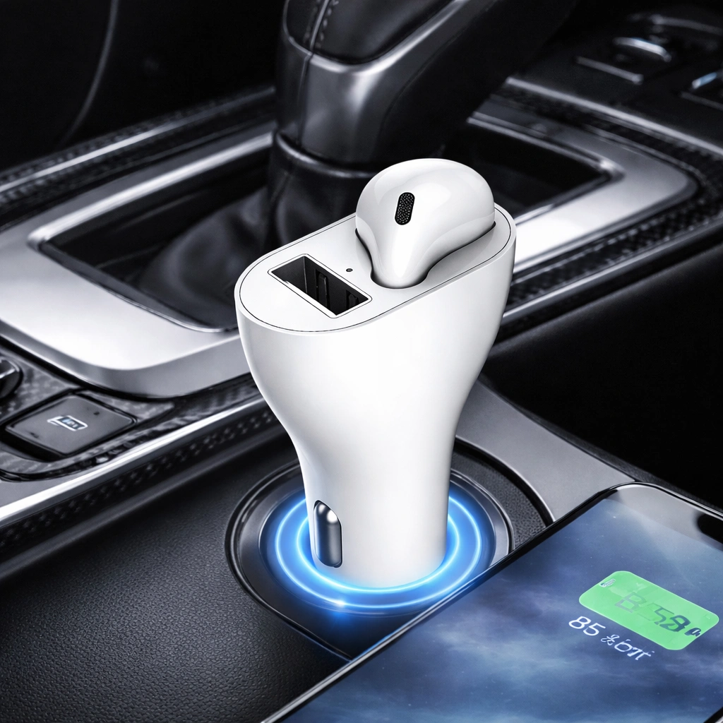 Chargeur voiture avec oreillette intégrée (mali)