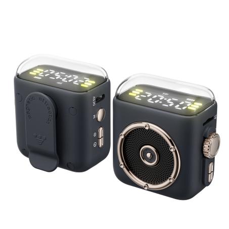 Haut-parleur Intelligent avec Lumière et Horloge (mali)