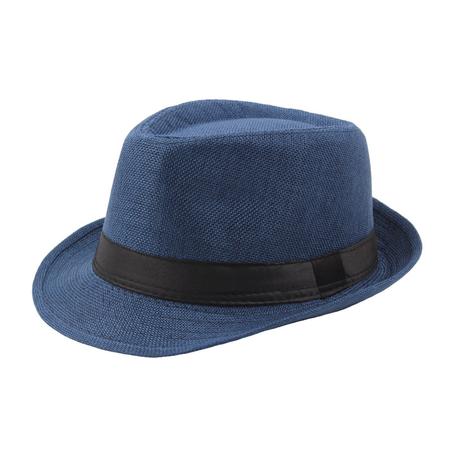 Découvrez la Chapeau Fedora Bleu