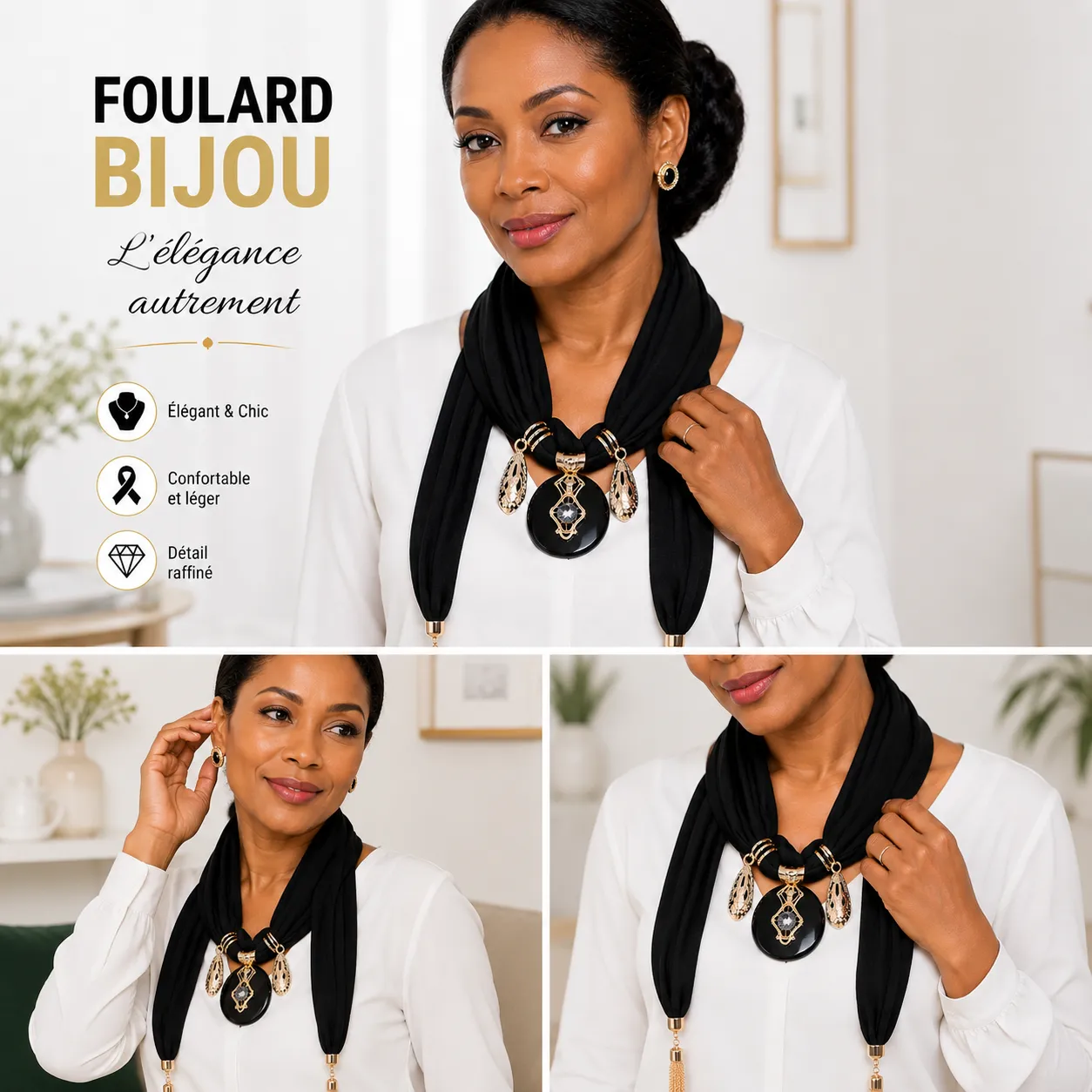 le Foulard Bijou Élégant (civ)