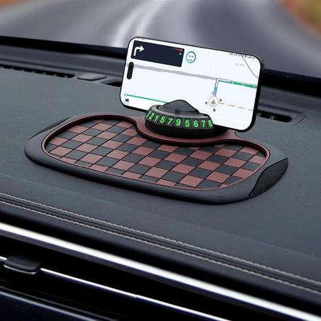 Tapis Antidérapant Voiture avec Support 360°
