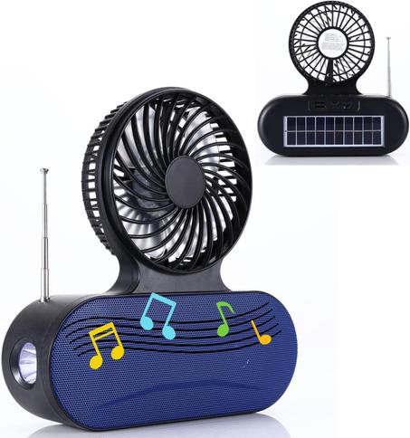 Ventilateur Radio Lampe Avec Bluetooth