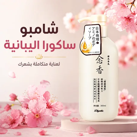 شامبو ساكورا (300 مل)Sakura shampoo (300ML)