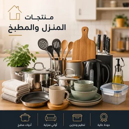 منتجات المنزل والمطبخ