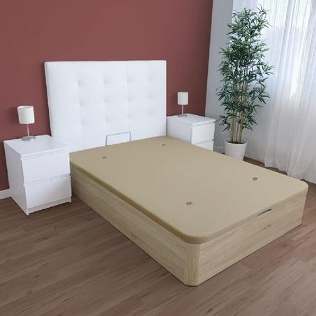 sokona muebles- Canapé Abatible XL Reforzado Gran Capacidad con Tapa Reforzada y Transpirable 135X190 (copy)
