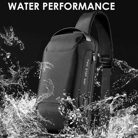 حقيبة متعددة الوظائف ضد السرقة مع شحن يو اس بي - Multifunction anti-theft bag with USB charging