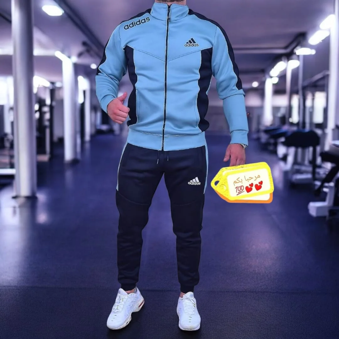 Survêtement Adidas Bleu ciel