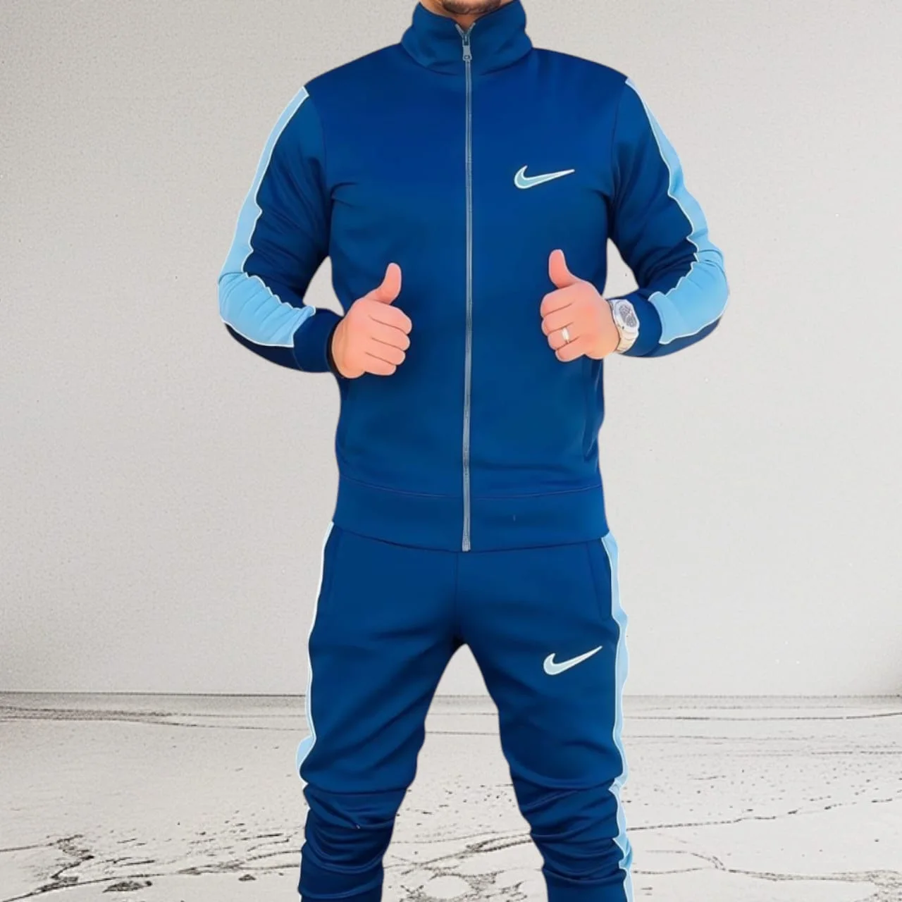 Survêtement Nike cha7ta Bleu
