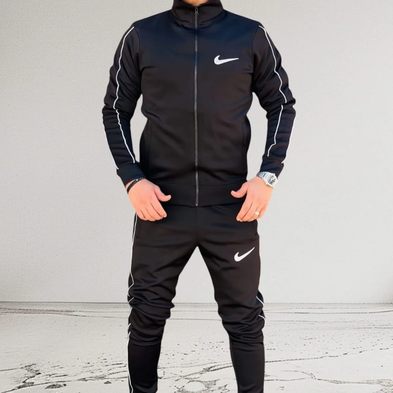Survêtement Nike cha7ta Noir
