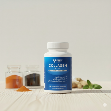 Collagène Marin VITALIX : L'Éclat Jeunesse (Peau et Articulations)