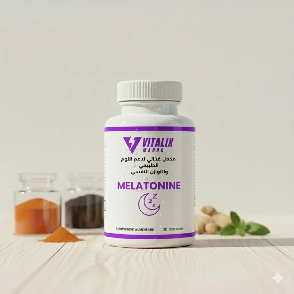 Mélatonine - مكمل غذائي طبيعي لدعم النوم العميق والراحة اليومية