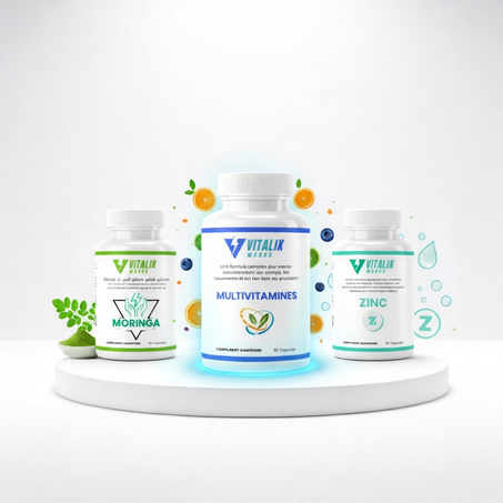 PACK IMMUNITE ET VITALITE (3 compléments indispensable cet hiver)