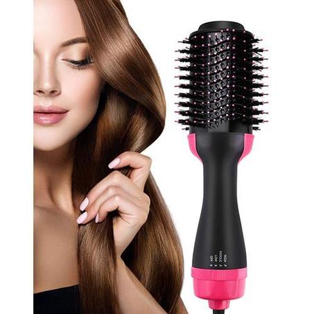 فرشاة خطوة واحدة 1200 وات 3 في 1 مملس + مجعد + مجفف شعر (أصلي