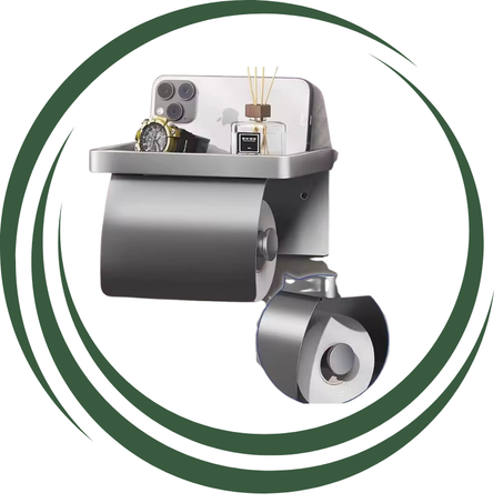 حامل المناديل متعدد الوظائف