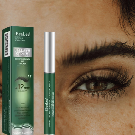 سيروم iBeaLee لتطويل وتكثيف الرموش – تركيبة طبيعية بالبيوتين