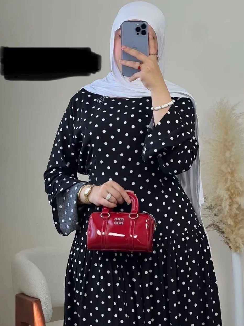 Robe POLKA DOT🤍🤎🖤