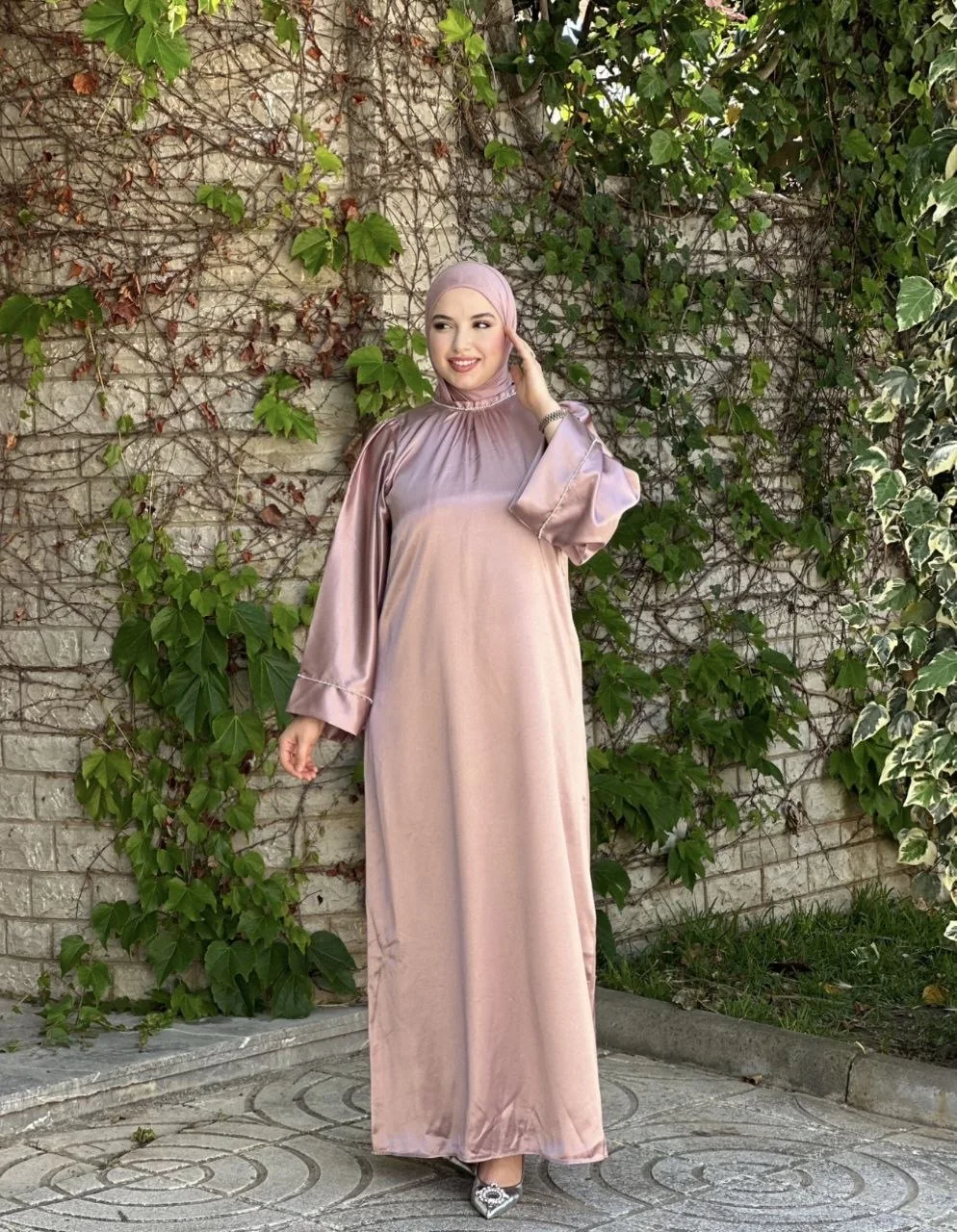 🌸 Robe Satin Lumière🤍