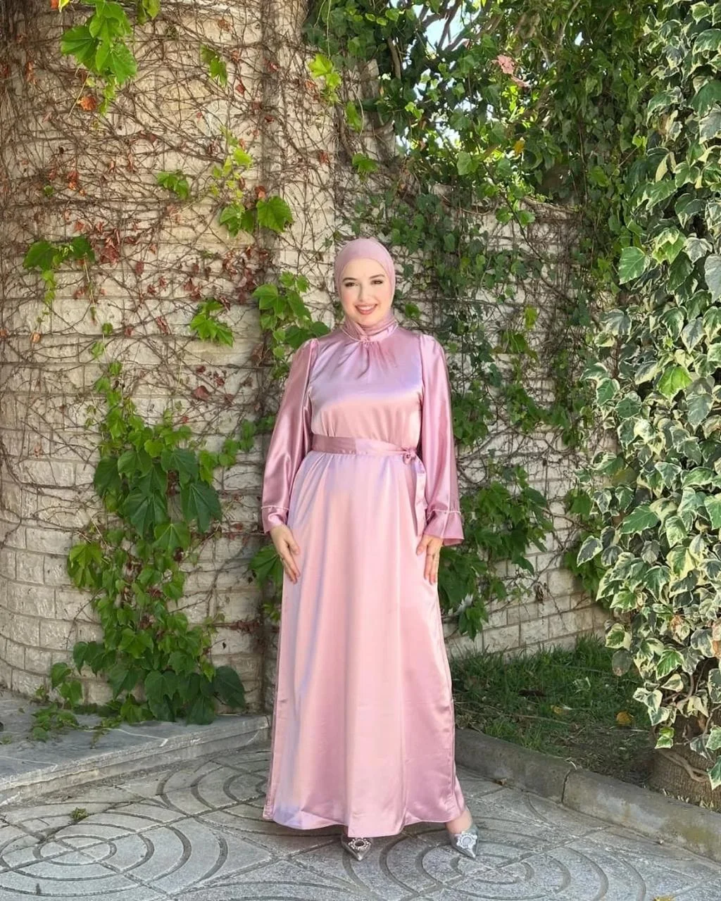 🌸 Robe Satin Lumière🤍