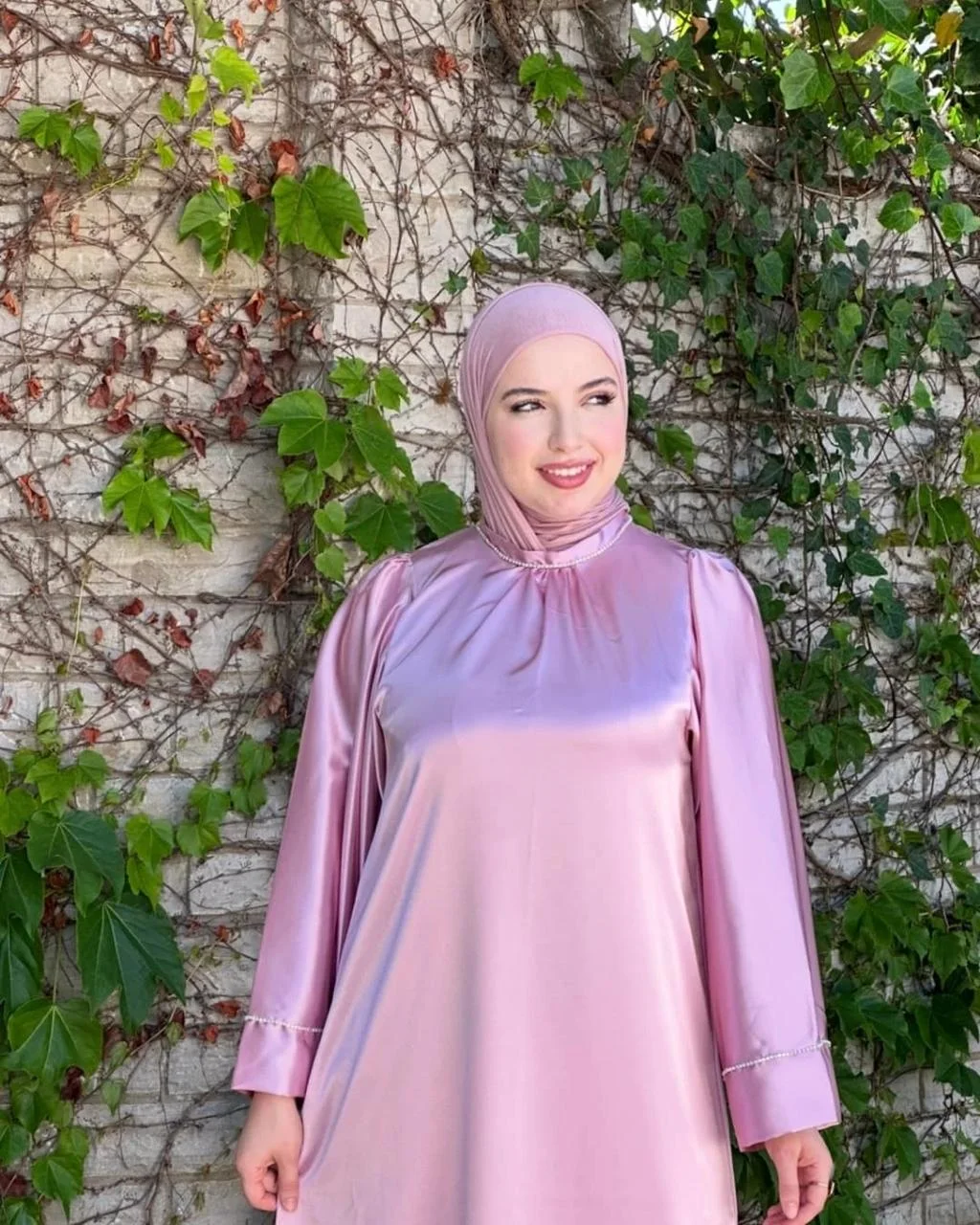 🌸 Robe Satin Lumière🤍