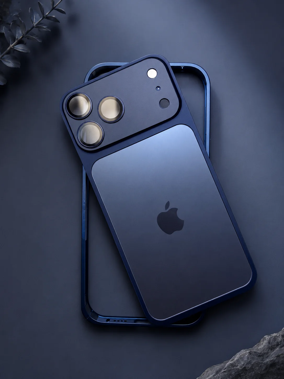 Case iphone Aluminium 2 Pièces (Design Style 17 Pro Max) – Pour iPhone 13 PRO A 16 PRO MAX