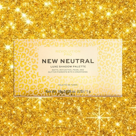 REVOLUTION  NEW NEUTRAL EYESHADOW PALETTE