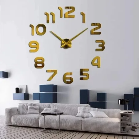 Montre Murale 3D  DORE Chiffres Normaux 60 Cm