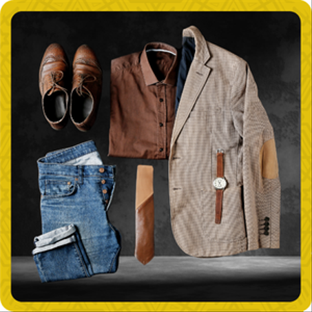 الملابس والاكسسوارات