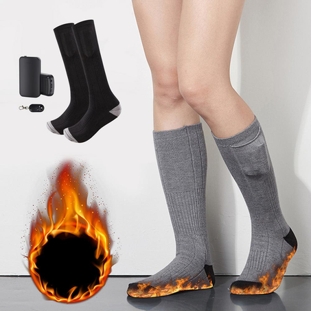 Chaussettes chauffantes à batterie Hiver