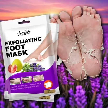 ماسك تقشير القدمين