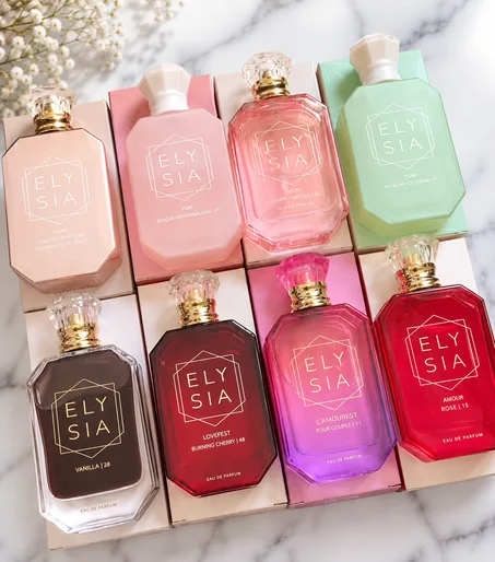 💎 Pack 5 Parfums ELYSIA à 219 DH – Livraison Gratuite Partout au Maroc