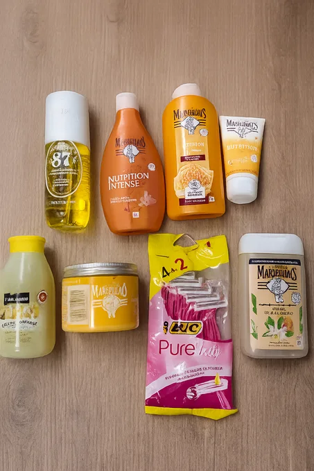 ✨ Pack Le Petit Marseillais Original – عناية متكاملة بالجسم والشعر | 8 Produits Originaux