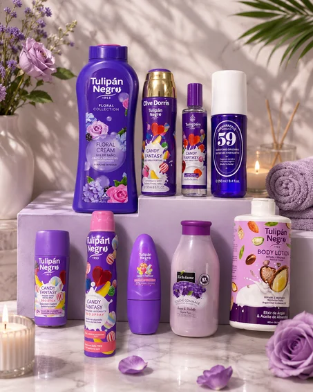 💜 Pack Tulipan Original – لعشاق الحلويات واللون البنفسجي 🍭✨