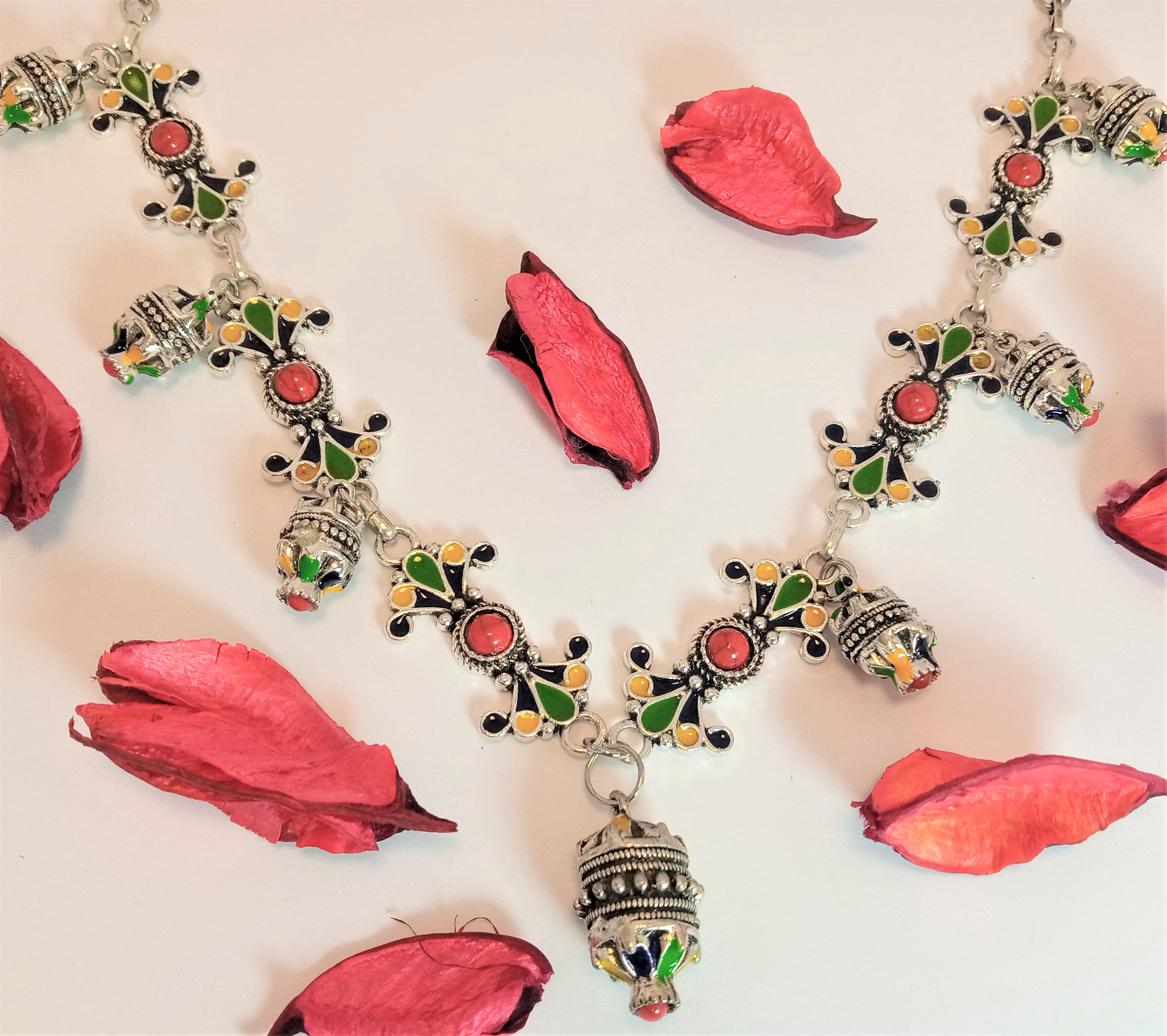 parure bijoux kabyle 4pieces  طقم مجوهرات قبالي4قطع