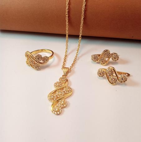 parure 3 pièces XD  طقم ثلاثة قطع