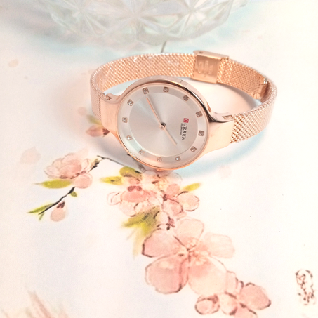 Montre pour femme curren ساعة نسائية