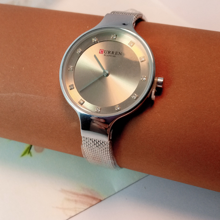 Montre pour femme marque curren original ساعة نسائة