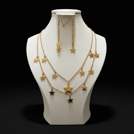 طقم "النجوم المتدلية"