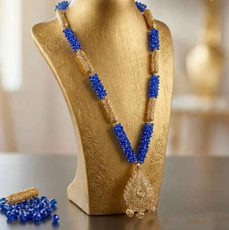 سخاب كريسطال ازرق SKHAB CRISTALE BLEU