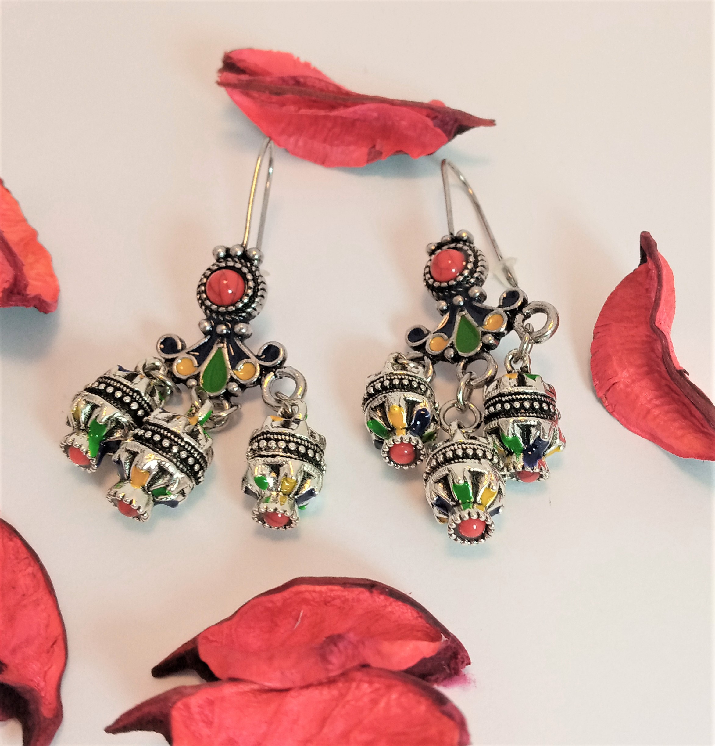 parure bijoux kabyle 4pieces  طقم مجوهرات قبالي4قطع