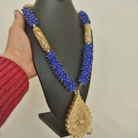 سخاب كريسطال ازرق SKHAB CRISTALE BLEU