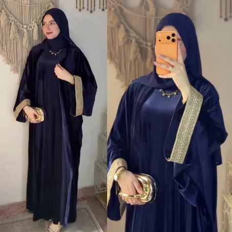 Abaya 3 pièces (REF66CS)