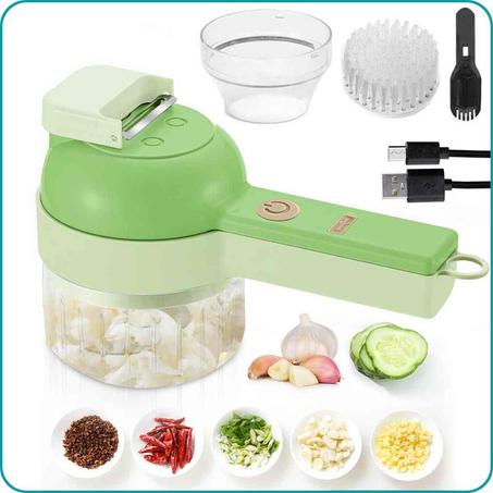 مجموعة قطاعة خضروات كهربائية