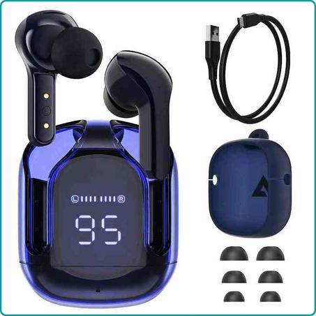 سماعات بلوتوث بشاشة رقمية