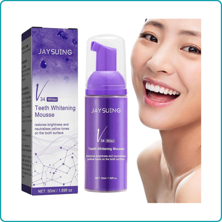 مبيض الأسنان بنكهة ممتعة