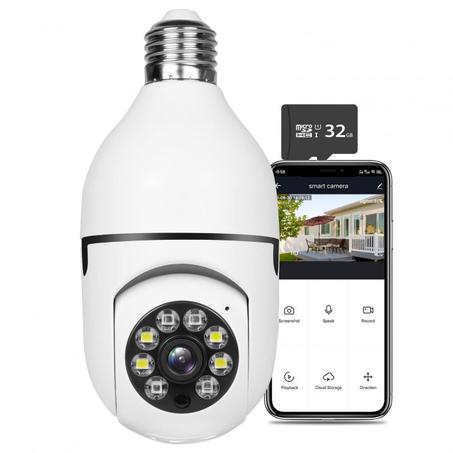 caméra ampoule de surveillance